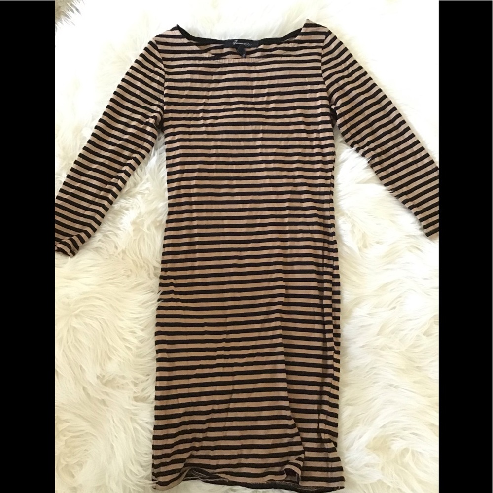 long striped dress